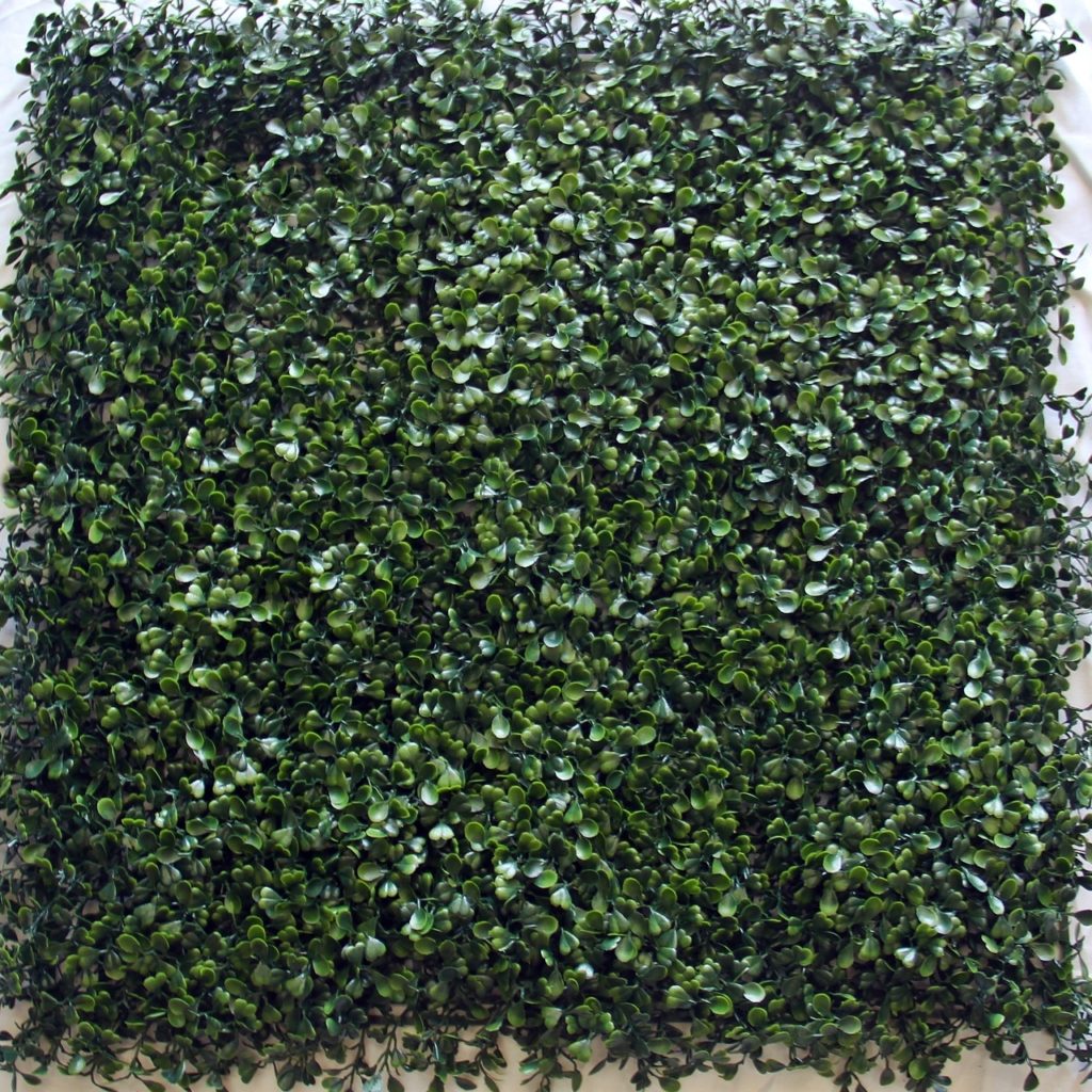 artificial boxwood hedge mat