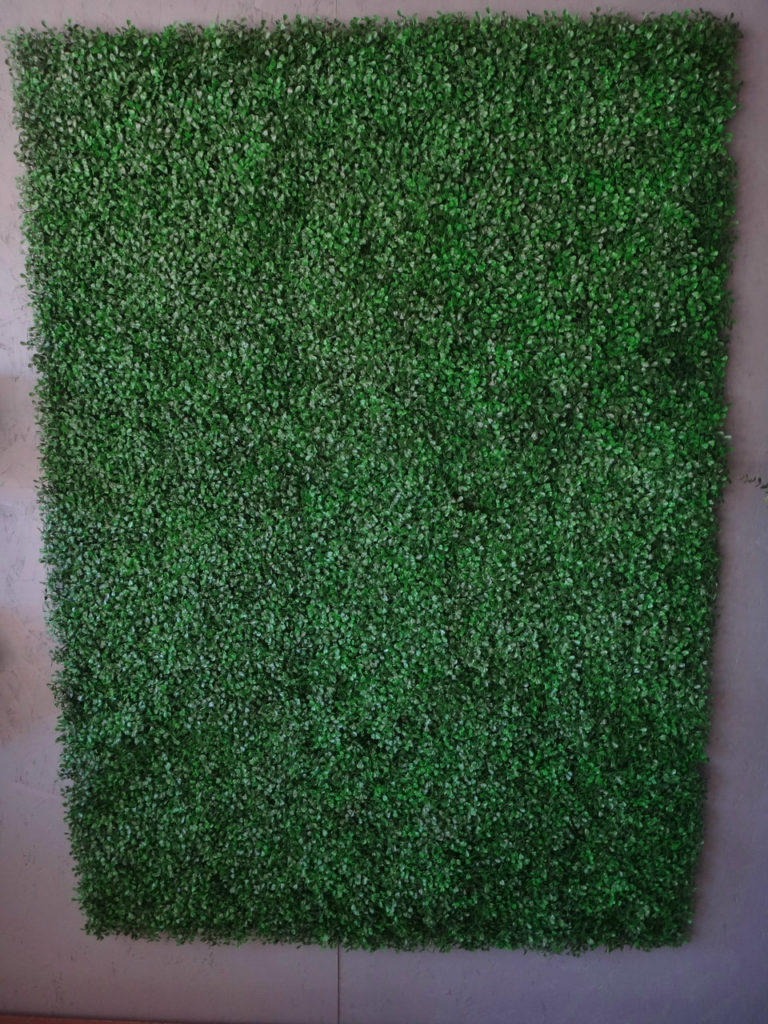 artificial boxwood hedge mat