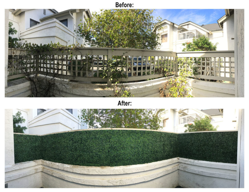 Artificial Boxwood Hedge