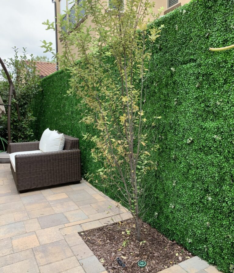 Fire-Rated Artificial Hedges & Artificial living Walls