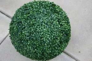 artificial boxwood hedge ball