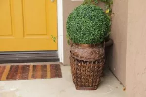 artificial boxwood hedge ball