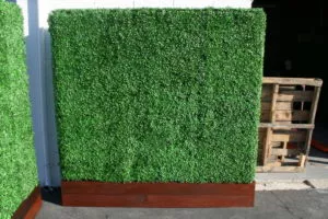 artificial boxwood hedge