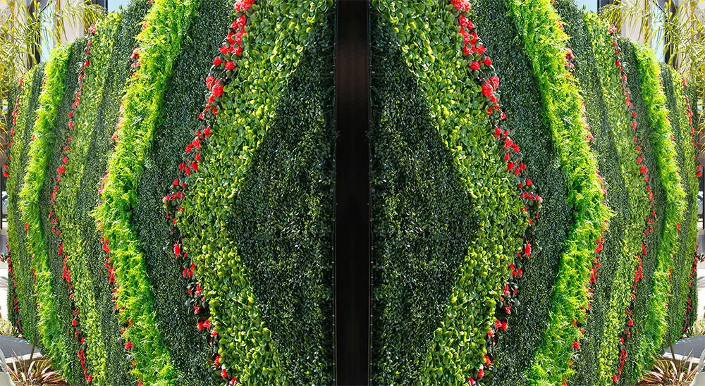 artificial green wall
