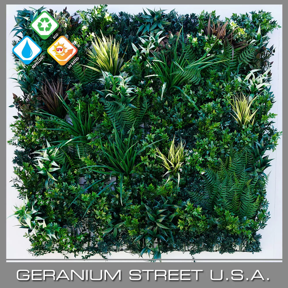 Artificial UV Fire Retardant Living Wall