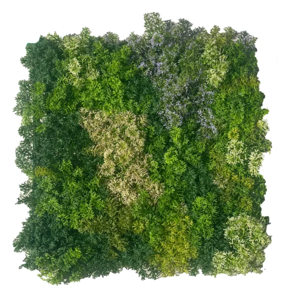 Artificial Multi-colored Moss Mat